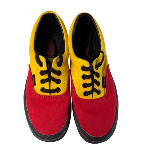 Vans Era Rasta Color block Canvas Skater Shoes Sneakers SZ Men 5.5/W-7 - Picture 1 of 8